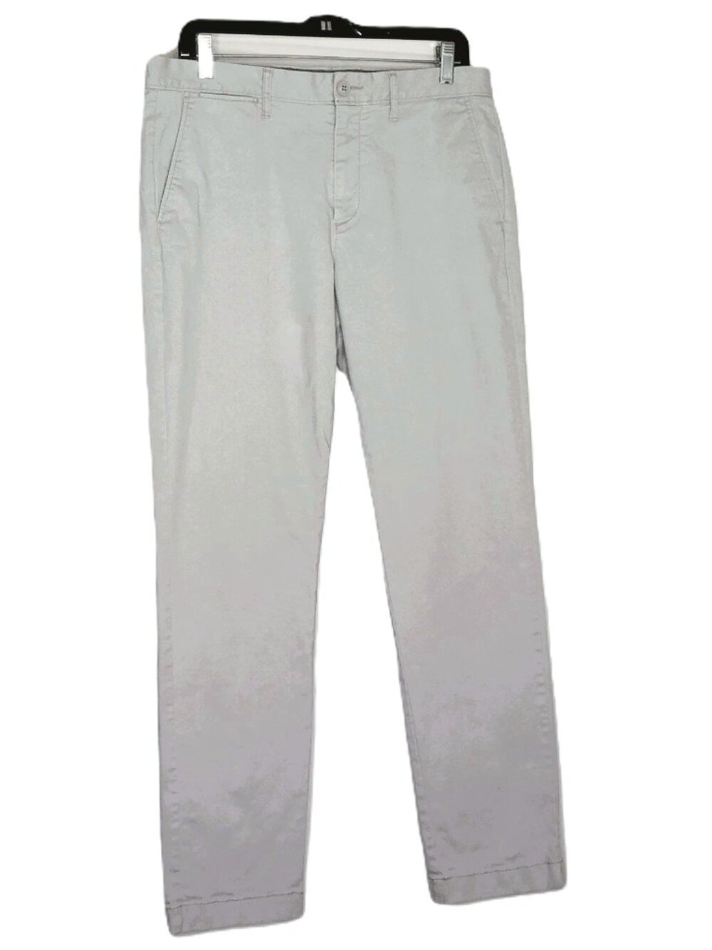 J Crew Men's Chinos Khaki 770 Straight Mid Rise Pockets Soft Cotton Sz 32 X 32